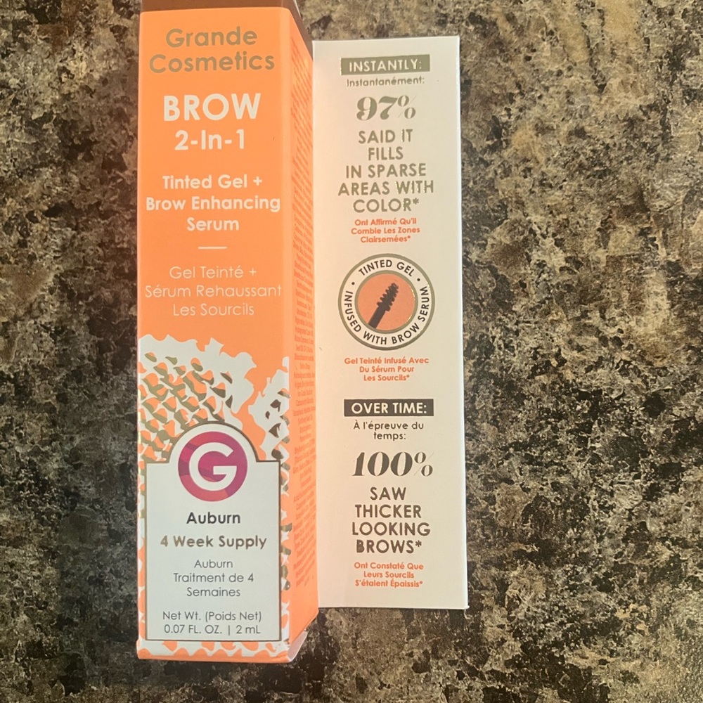 Grande Cosmetics Auburn Brow Enhancing Serum